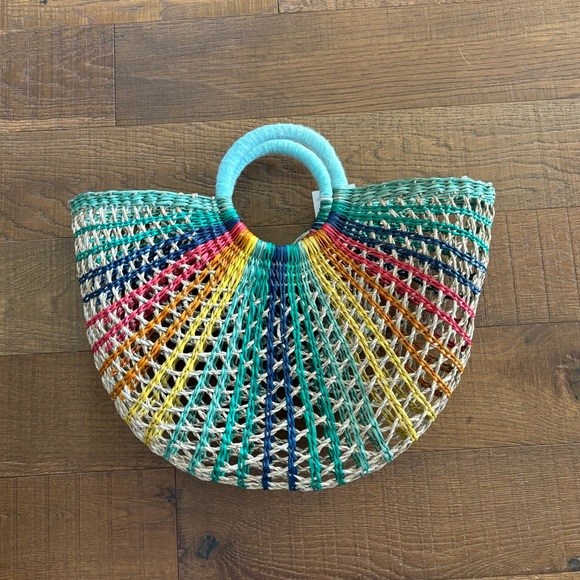 rainbow beach bag - Picture 3 of 6